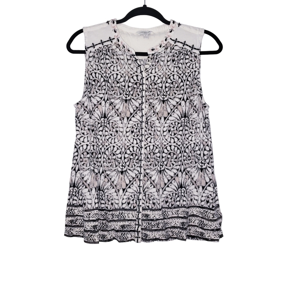 Lucky Brand Soft Knit Sleevesless Tank Top